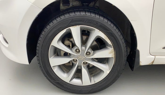 2017 Hyundai Elite i20 ASTA 1.4 CRDI (O), Diesel, Manual, 1,01,707 km, Left Front Wheel