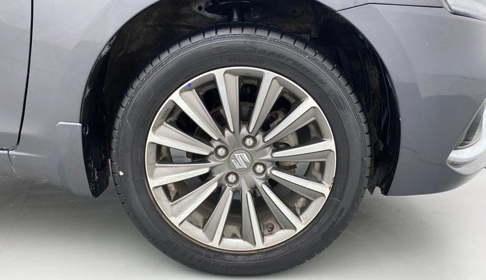2022 Maruti Ciaz ALPHA  AT 1.5 SHVS PETROL, Petrol, Automatic, 15,680 km, Right Front Wheel