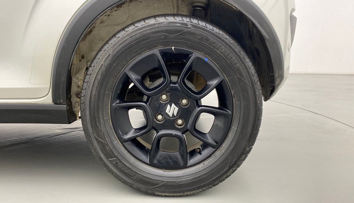 2018 Maruti IGNIS ALPHA 1.2 K12 AMT, Petrol, Automatic, 43,617 km, Left Rear Wheel