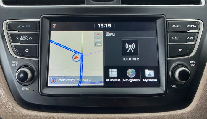 2019 Hyundai Elite i20 1.2 SPORTS PLUS VTVT, Petrol, Manual, 41,055 km, Infotainment System