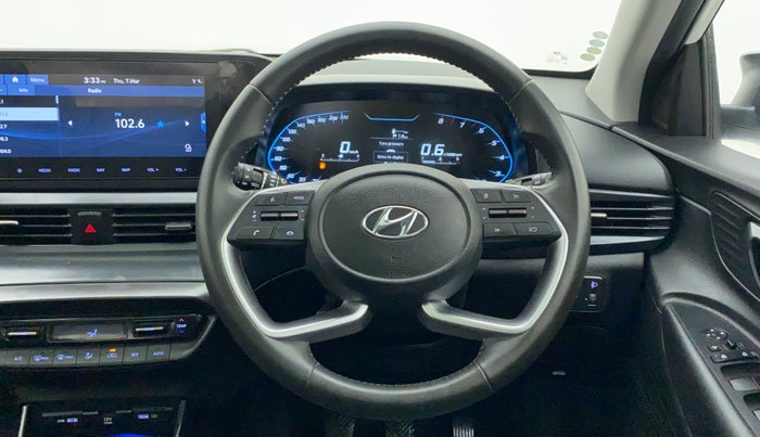 2022 Hyundai NEW I20 ASTA (O) 1.2 MT, Petrol, Manual, 29,783 km, Steering Wheel Close Up