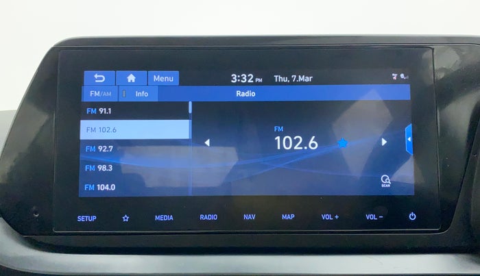2022 Hyundai NEW I20 ASTA (O) 1.2 MT, Petrol, Manual, 29,783 km, Infotainment System