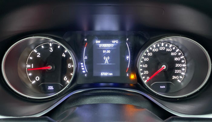 2018 Jeep Compass 2.0 LONGITUDE (O), Diesel, Manual, 58,165 km, Odometer View