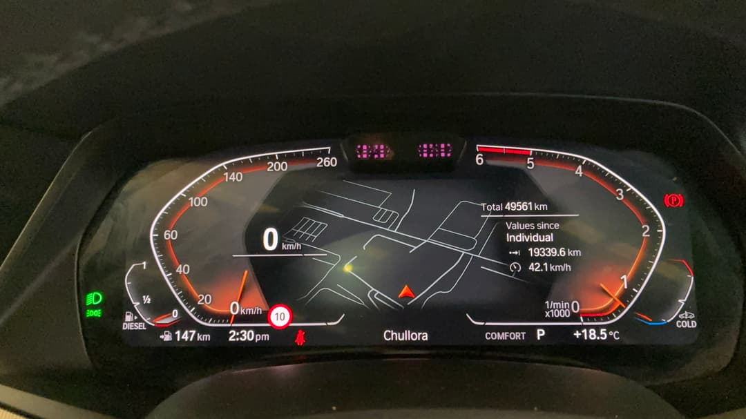 2022 BMW X5 xDrive30d M Sport, Automatic, 49561 km, Odometer View