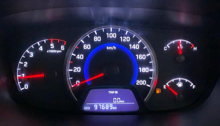 2014 Hyundai Grand i10 ASTA 1.1 CRDI (O), Diesel, Manual, 97,689 km, Odometer Image