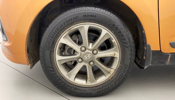 2014 Hyundai Grand i10 ASTA 1.1 CRDI (O), Diesel, Manual, 97,689 km, Left Front Wheel