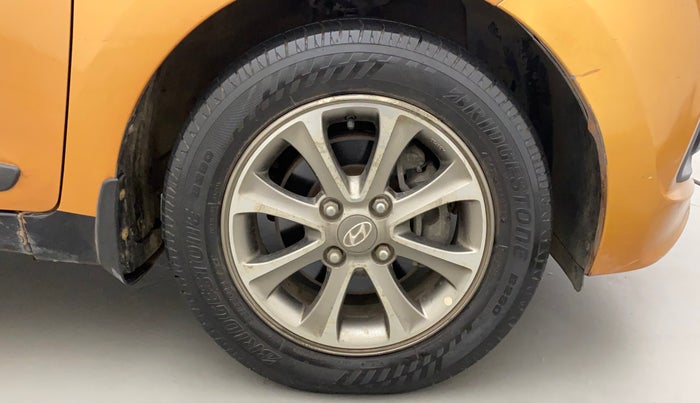 2014 Hyundai Grand i10 ASTA 1.1 CRDI (O), Diesel, Manual, 97,689 km, Right Front Wheel
