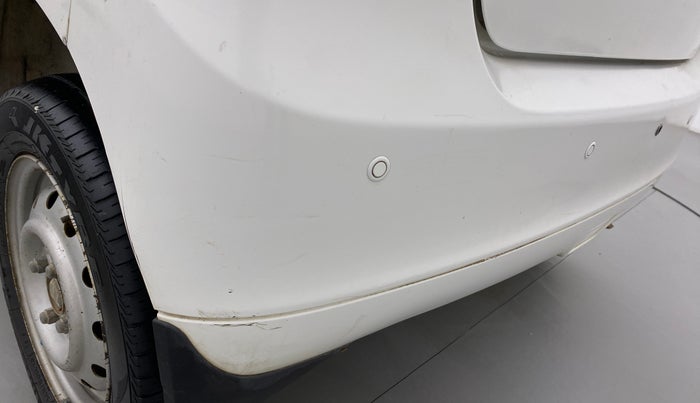 2018 Maruti Wagon R 1.0 LXI CNG, CNG, Manual, 1,04,003 km, Rear bumper - Paint is slightly damaged