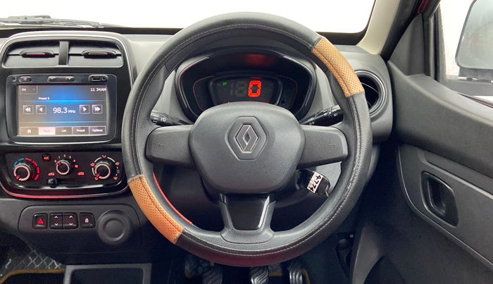 2015 Renault Kwid RXT, Petrol, Manual, 20,852 km, Steering Wheel Close Up