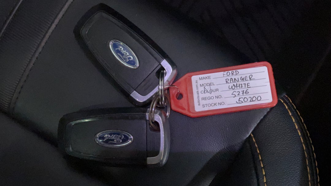 2022 Ford Ranger Wildtrak 3.0 (4x4), Automatic, 82254 km, Key Close-up