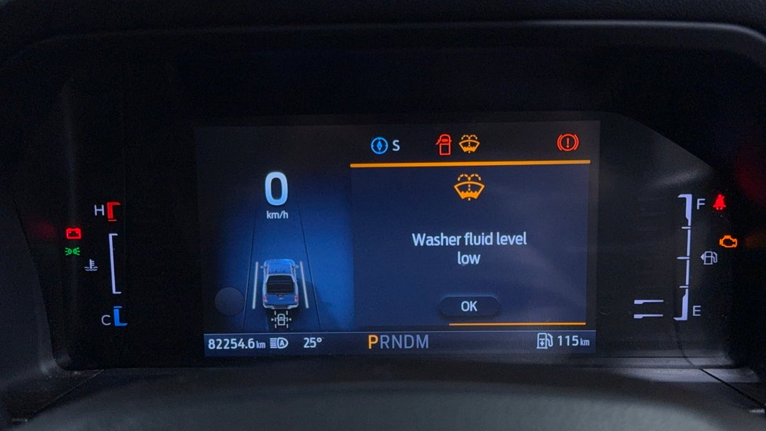 2022 Ford Ranger Wildtrak 3.0 (4x4), Automatic, 82254 km, Odometer View