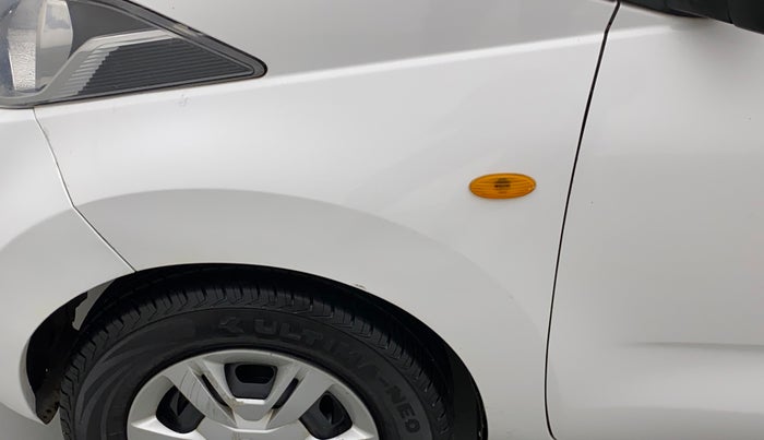 2017 Datsun Redi Go T(O) 1.0, Petrol, Manual, 19,350 km, Left fender - Paint has minor damage