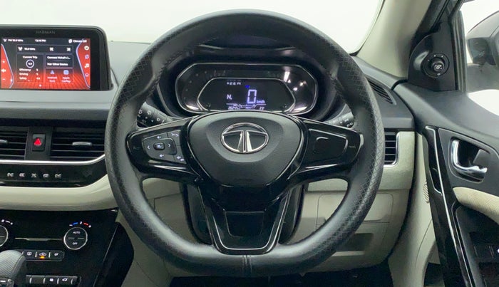 2022 Tata NEXON XZA PLUS DIESEL, Diesel, Automatic, 26,245 km, Steering Wheel Close Up