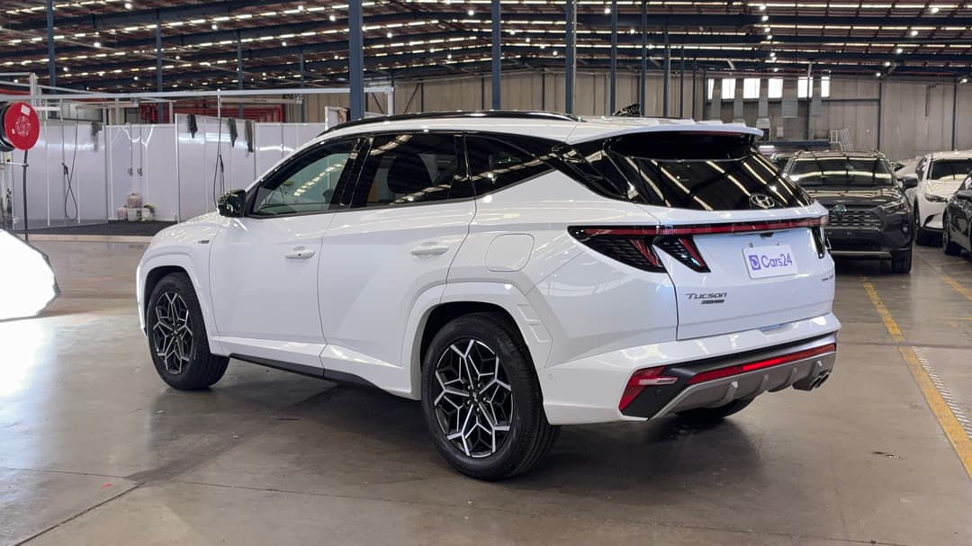 2022 Hyundai Tucson Highlander N Line (AWD), Automatic, 33629 km, Left Back Diagonal (45- Degree) View