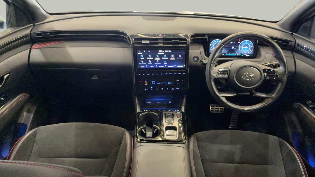 2022 Hyundai Tucson Highlander N Line (AWD), Automatic, 33629 km, Dashboard View