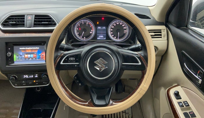 2017 Maruti Dzire ZXI, Petrol, Manual, 37,373 km, Steering Wheel Close Up