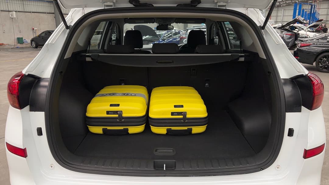 2020 Hyundai Tucson Active (2WD), Automatic, 89386 km, Boot Inside View with Luggage