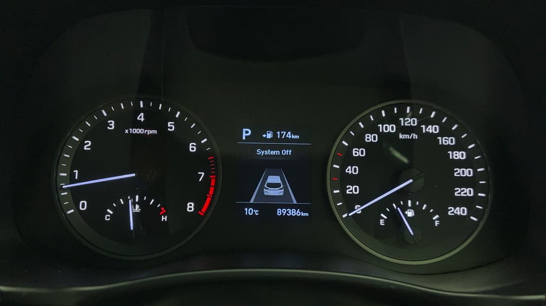 2020 Hyundai Tucson Active (2WD), Automatic, 89386 km, Odometer View