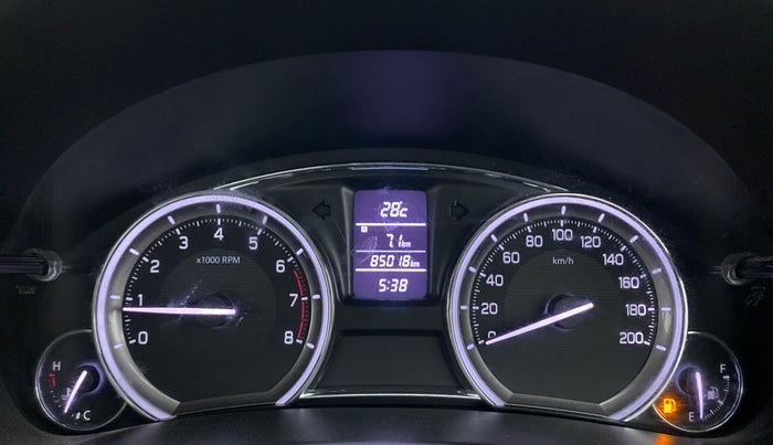2017 Maruti Ciaz S 1.4 MT PETROL, Petrol, Manual, 85,011 km, Odometer Image