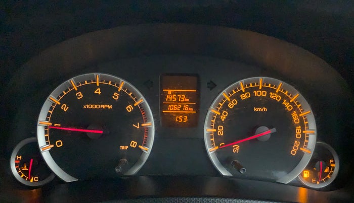 2013 Maruti Swift Dzire VXI, Petrol, Manual, 1,06,215 km, Odometer Image