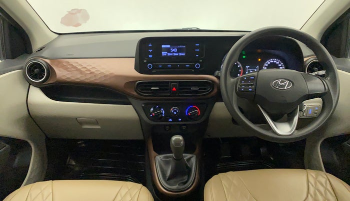 2020 Hyundai AURA S 1.2 CNG, CNG, Manual, 74,324 km, Dashboard