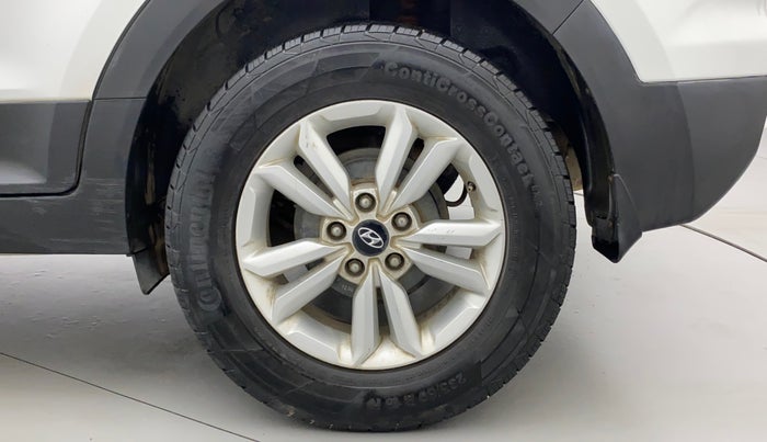 2017 Hyundai Creta SX PLUS 1.6 PETROL, Petrol, Manual, 1,22,660 km, Left Rear Wheel