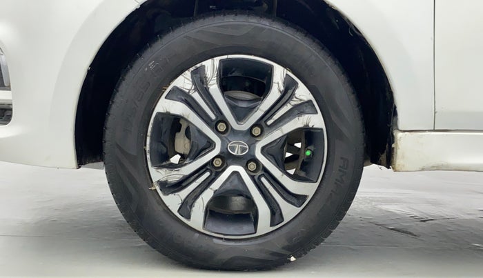 2021 Tata Tiago XZA 1.2 REVOTRON, Petrol, Automatic, 25,058 km, Left Front Wheel