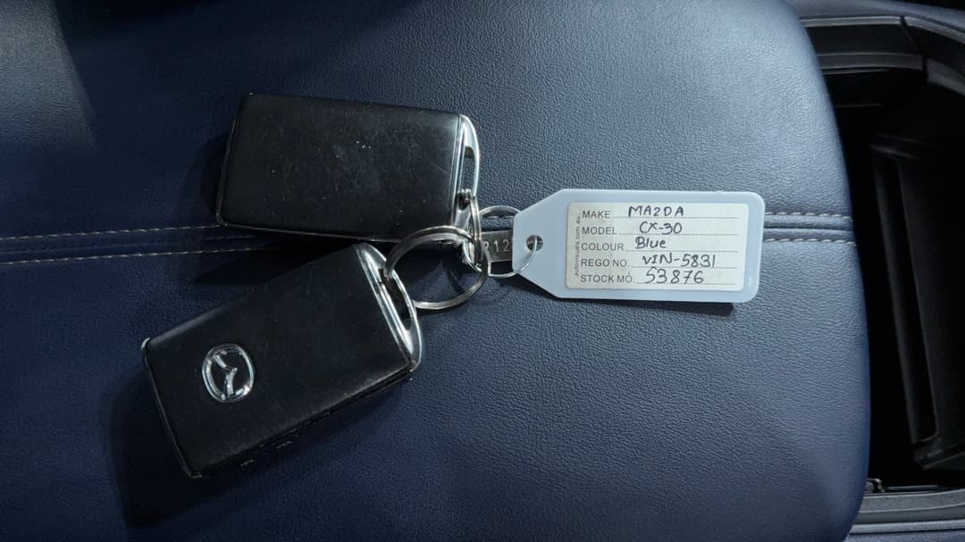 2021 Mazda CX-30 G20 Evolve (FWD), Automatic, 81057 km, Key Close-up