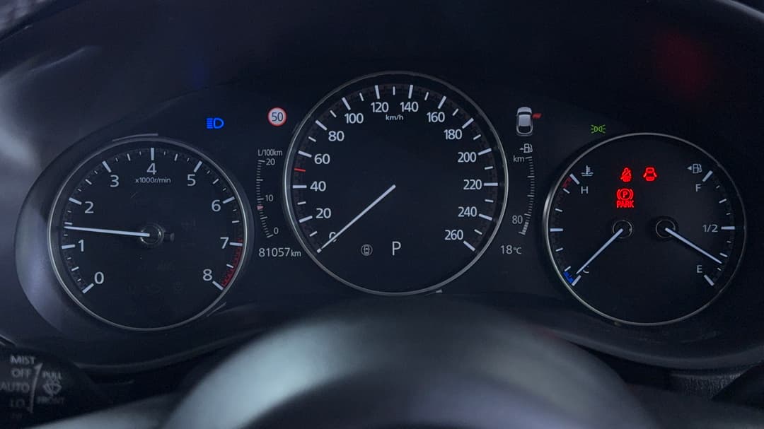 2021 Mazda CX-30 G20 Evolve (FWD), Automatic, 81057 km, Odometer View