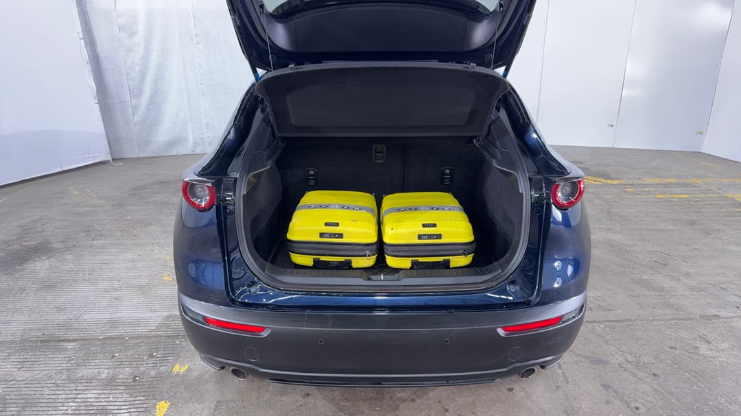 2021 Mazda CX-30 G20 Evolve (FWD), Automatic, 81057 km, Boot Inside View with Luggage