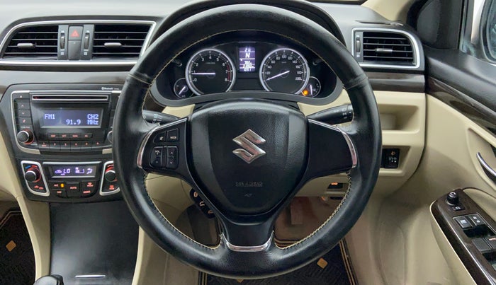 2018 Maruti Ciaz ZETA 1.4 VVT AMT, Petrol, Automatic, 31,002 km, Steering Wheel Close-up