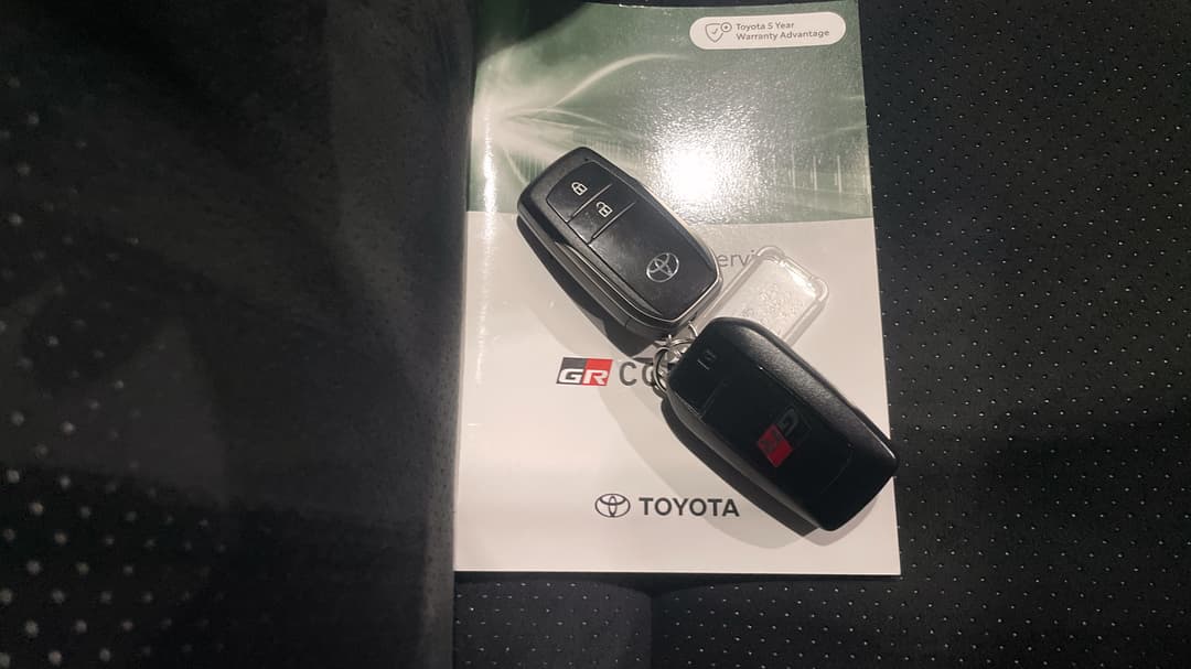 2025 Toyota Gr Corolla Gts, Automatic, 10661 km, Key Close-up