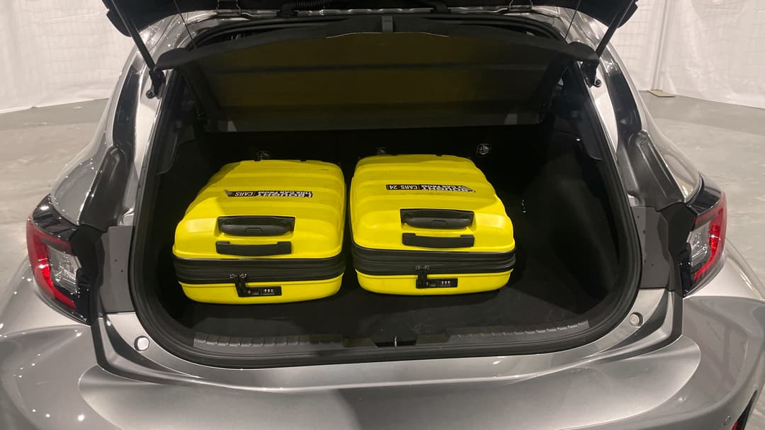 2025 Toyota Gr Corolla Gts, Automatic, 10661 km, Boot Inside View with Luggage