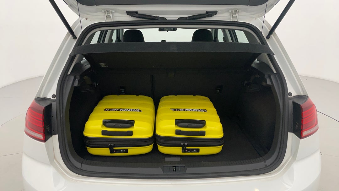 Boot Inside View with Luggage