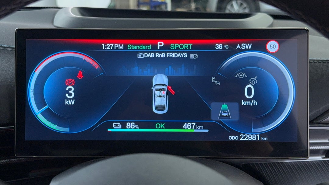 2023 Byd Seal Performance, Automatic, 22981 km, Odometer View