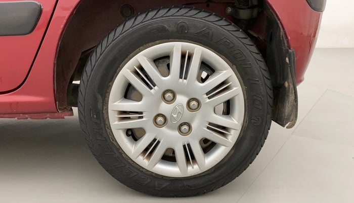 2010 Hyundai Santro Xing GLS, Petrol, Manual, 18,718 km, Left Rear Wheel