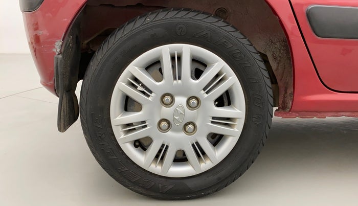 2010 Hyundai Santro Xing GLS, Petrol, Manual, 18,718 km, Right Rear Wheel