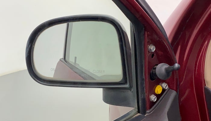 2010 Hyundai Santro Xing GLS, Petrol, Manual, 18,718 km, Left rear-view mirror - Cover has minor damage