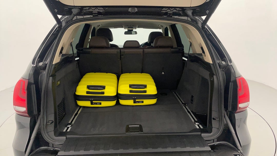 Boot Inside View with Luggage