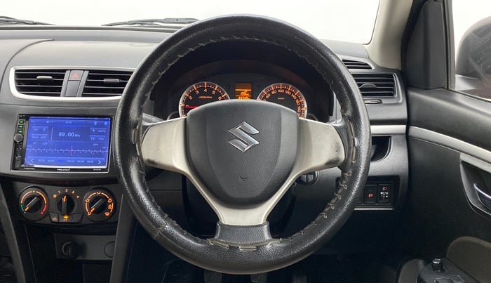2013 Maruti Swift VXI, Petrol, Manual, 69,748 km, Steering Wheel Close Up