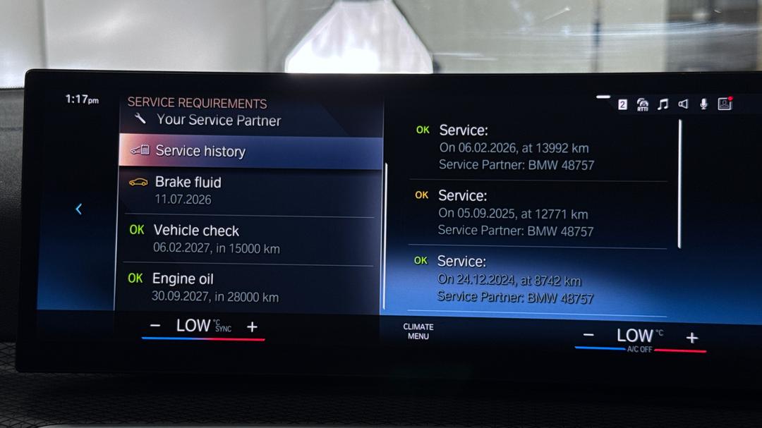 2023 BMW 3 20i M Sport, Automatic, 14668 km, Service History