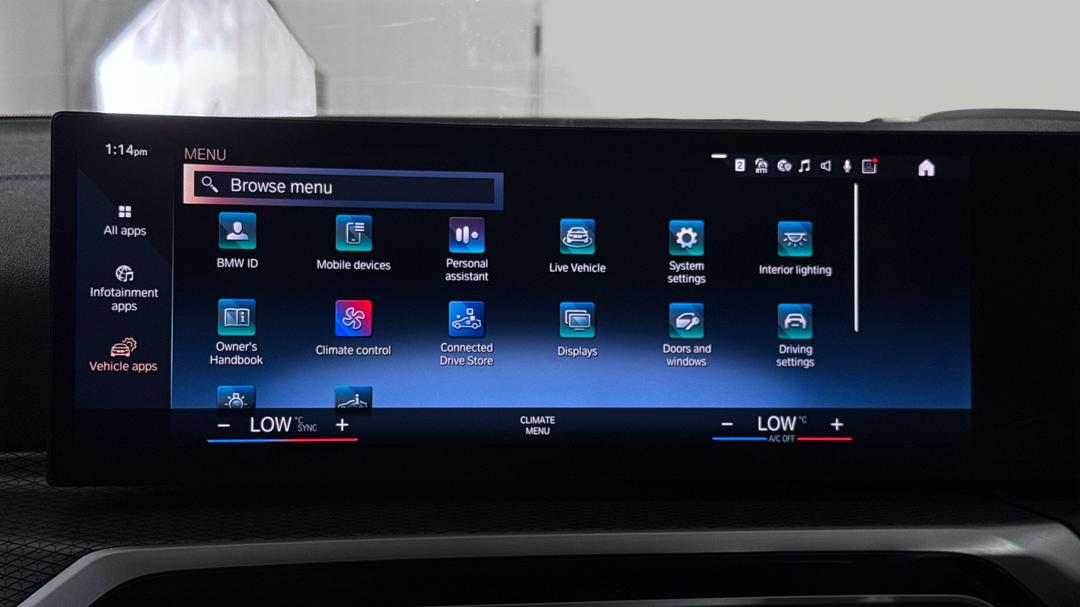 2023 BMW 3 20i M Sport, Automatic, 14668 km, Infotainment System