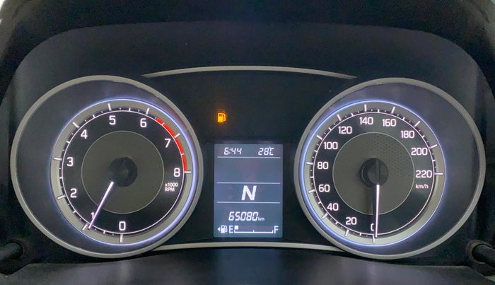 2017 Maruti Dzire VXI AMT, Petrol, Automatic, 65,079 km, Odometer Image