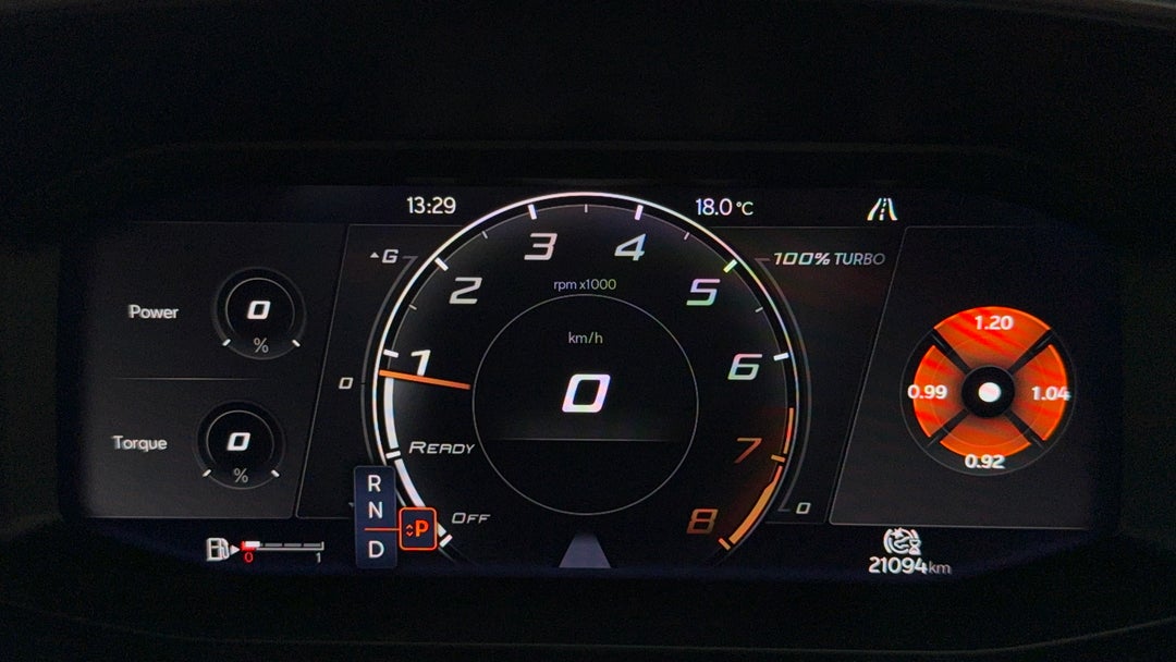 2022 Cupra Formentor Vzx, Automatic, 21094 km, Odometer View