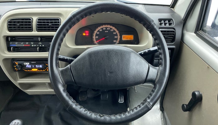 2018 Maruti Eeco 5 STR WITH AC PLUSHTR, Petrol, Manual, 26,314 km, Steering Wheel Close Up