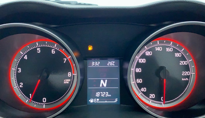 2018 Maruti Swift VXI AMT D, Petrol, Automatic, 18,771 km, Odometer Image