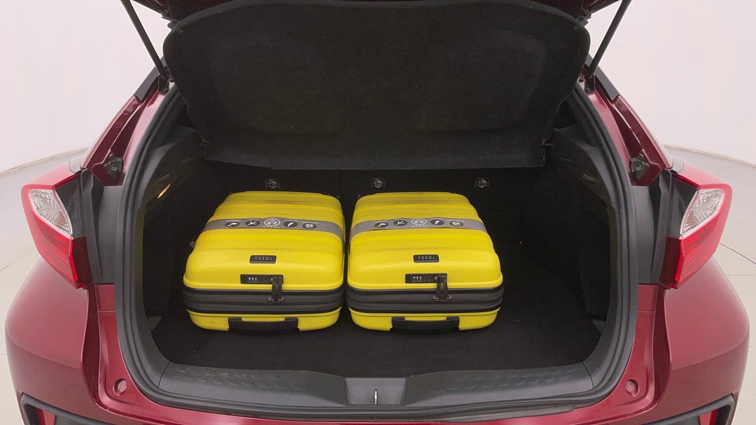 Boot Inside View with Luggage