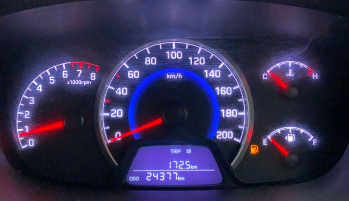 2017 Hyundai Grand i10 MAGNA 1.2 KAPPA VTVT, Petrol, Manual, 24,376 km, Odometer Image