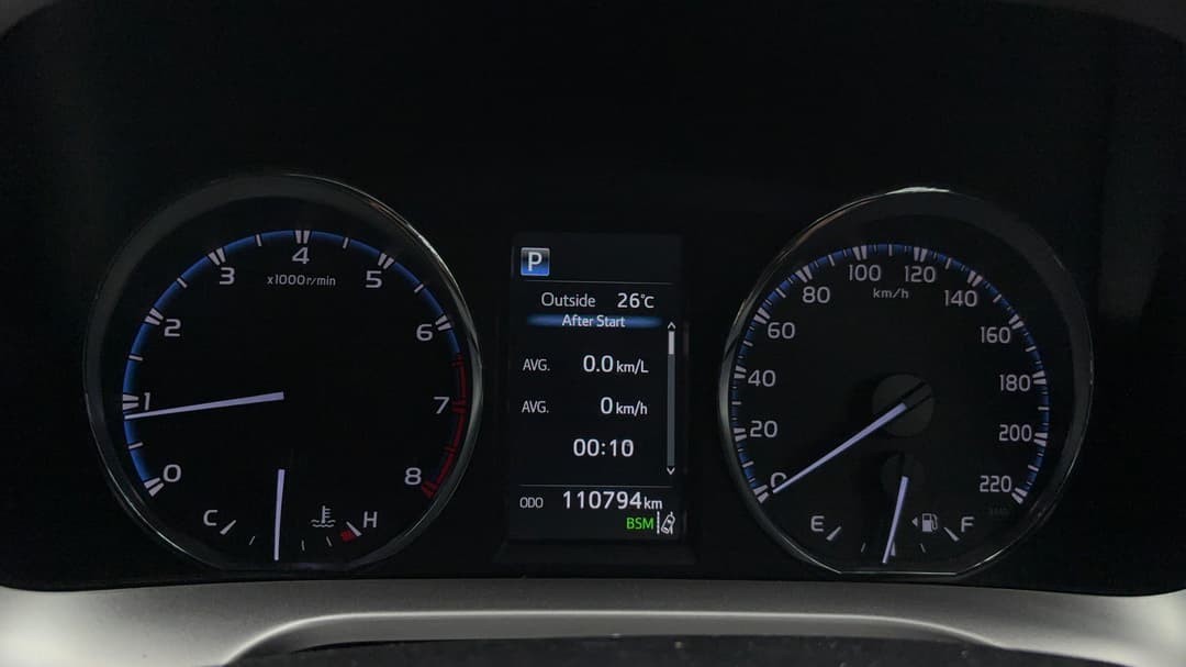 2016 Toyota RAV4 Gxl (2WD), Automatic, 110794 km, Odometer View