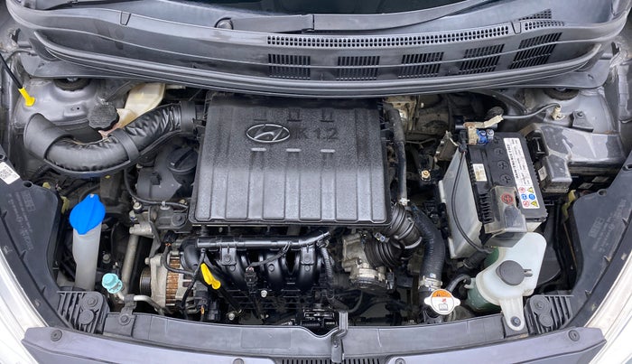 2019 Hyundai Grand i10 SPORTZ 1.2 KAPPA VTVT, Petrol, Manual, 27,467 km, Open Bonet